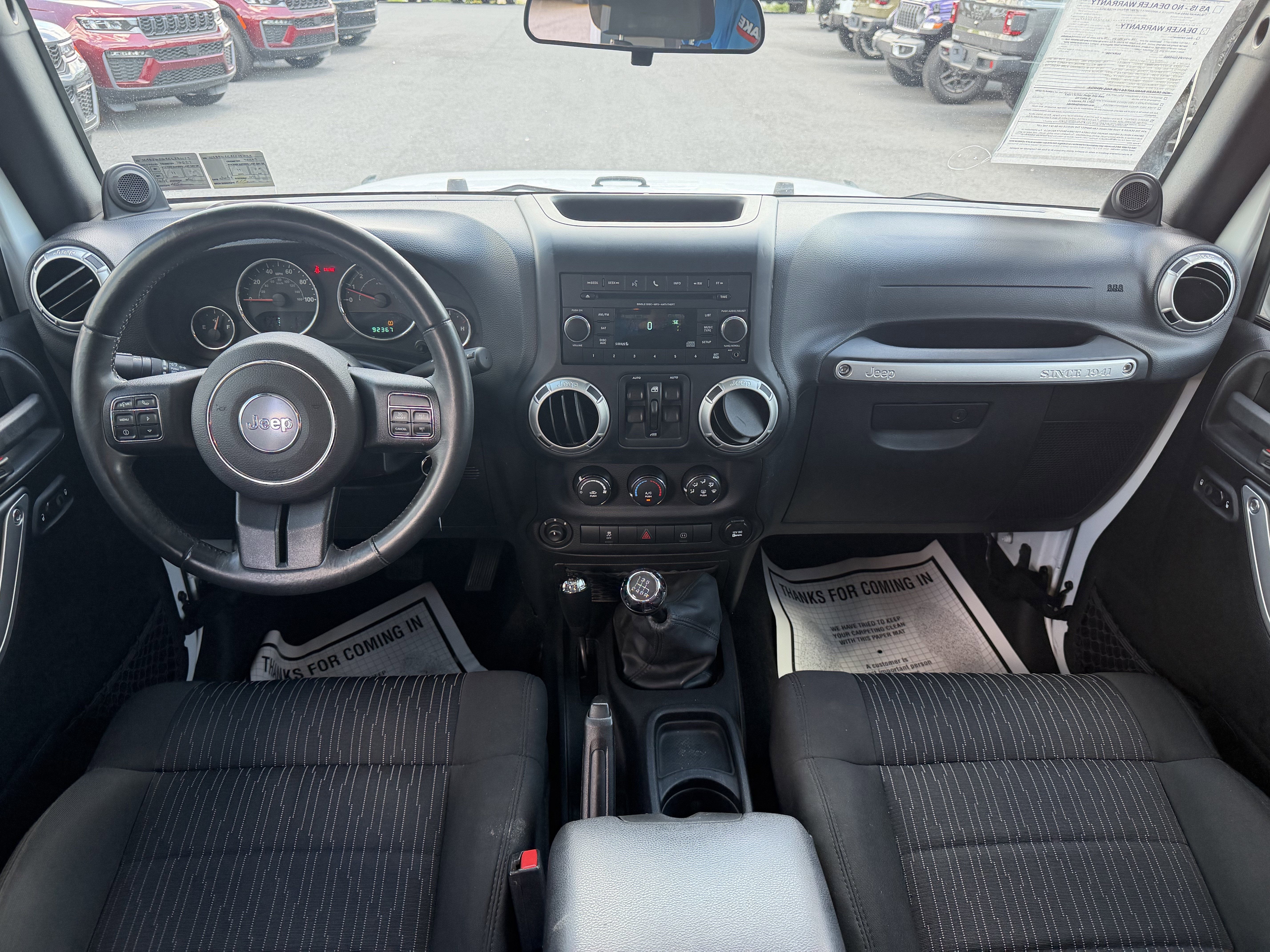 2012 Jeep Wrangler Unlimited Sahara