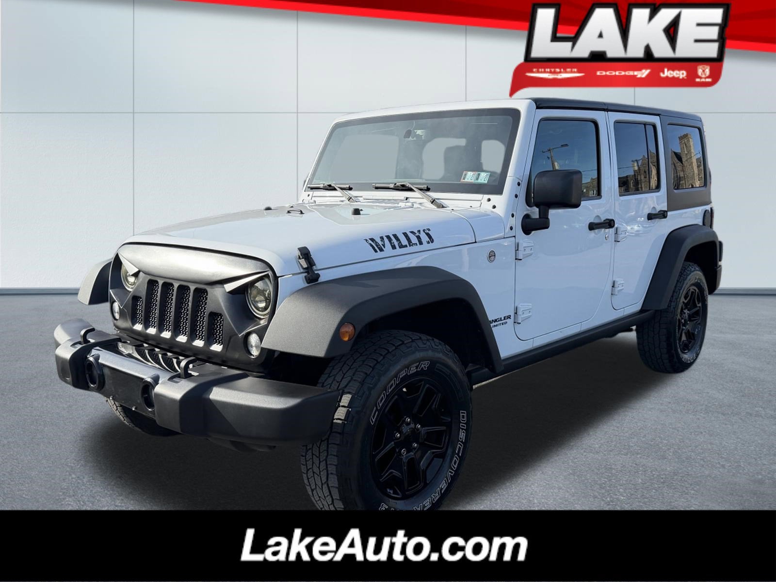 2016 Jeep WRANGLER UNL WILLYS W