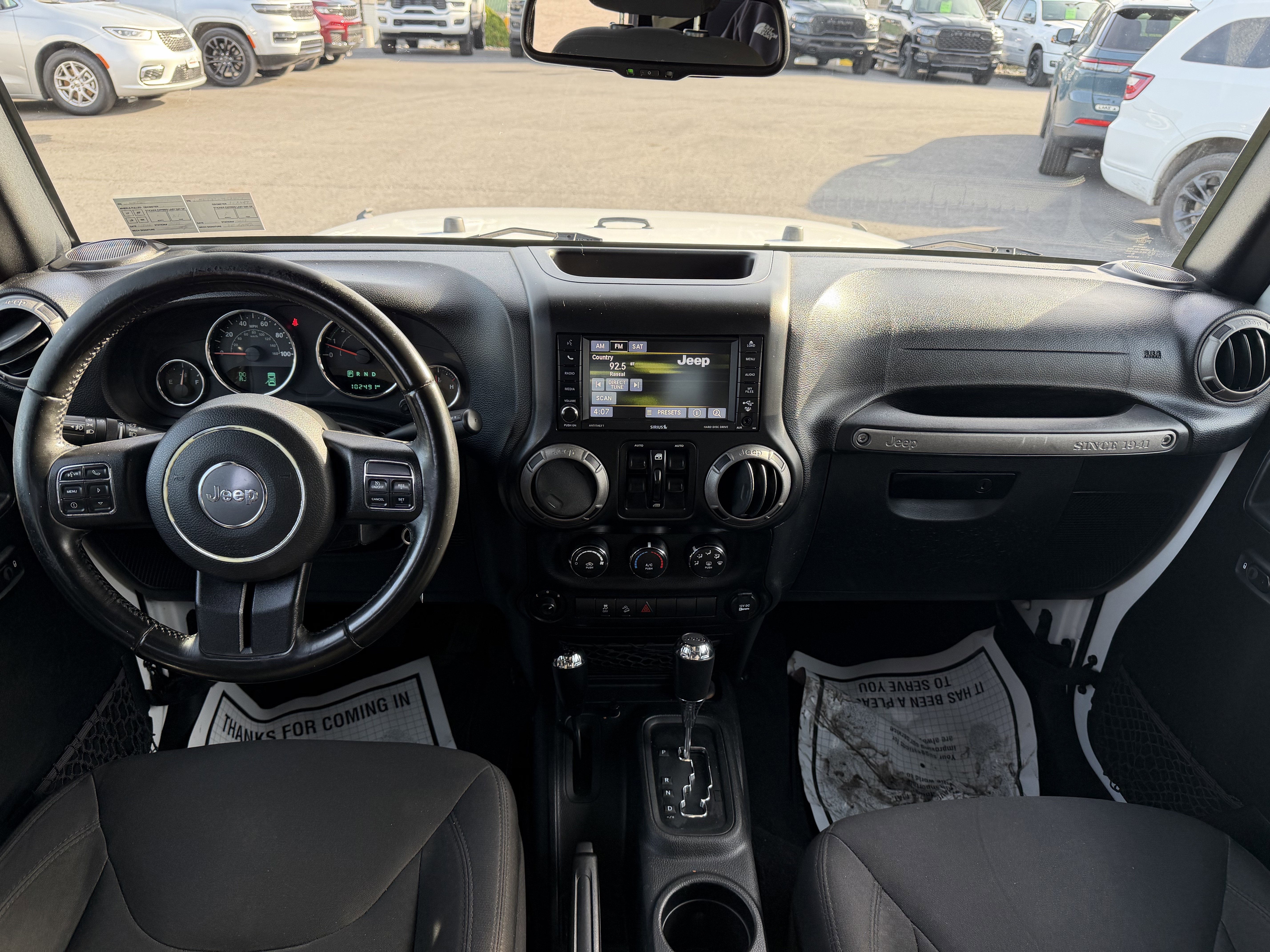 2016 Jeep WRANGLER UNL WILLYS W