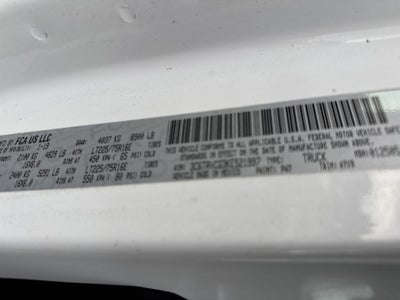 2019 RAM ProMaster Cargo Van Base