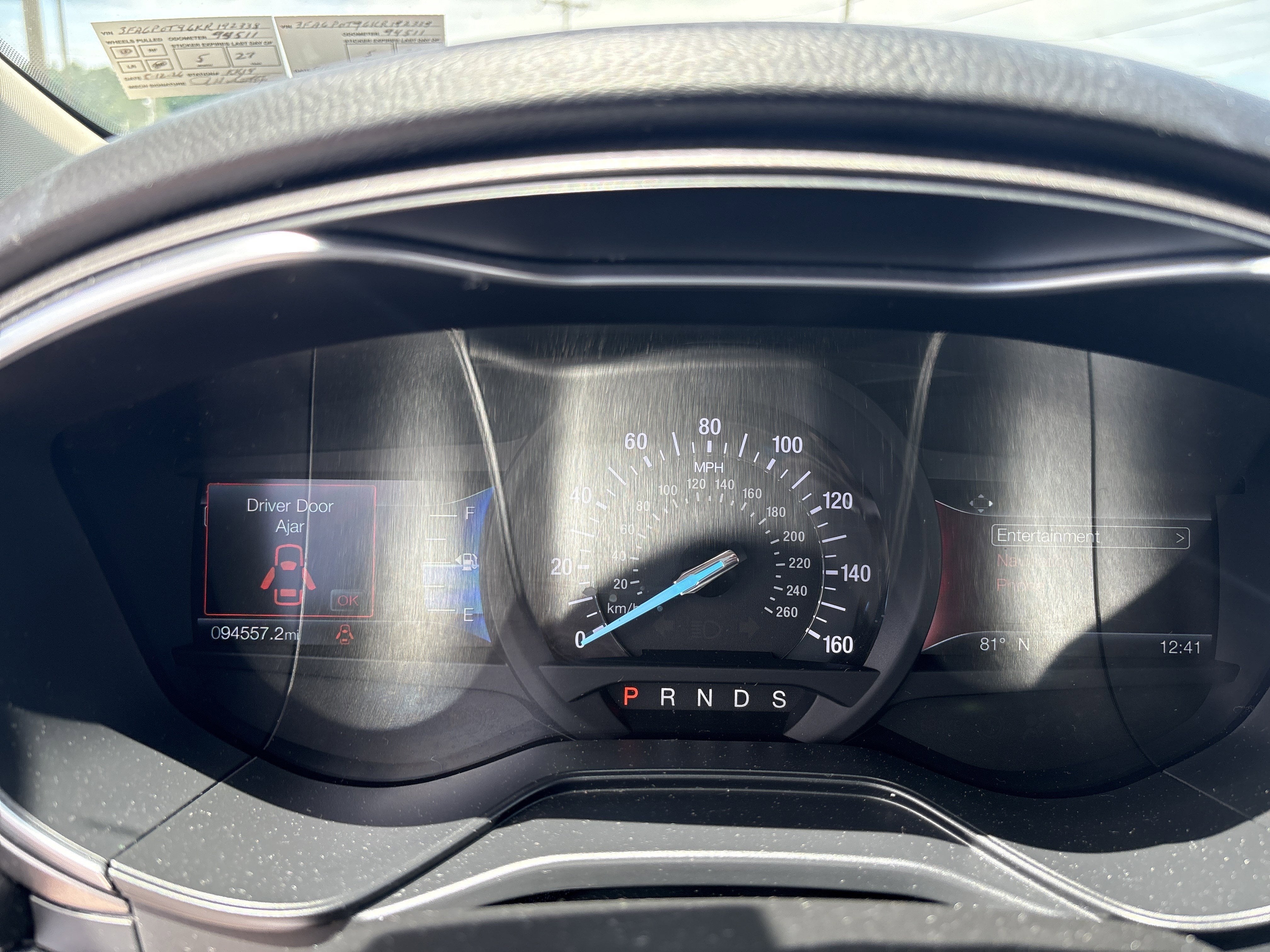 2019 Ford FUSION SE