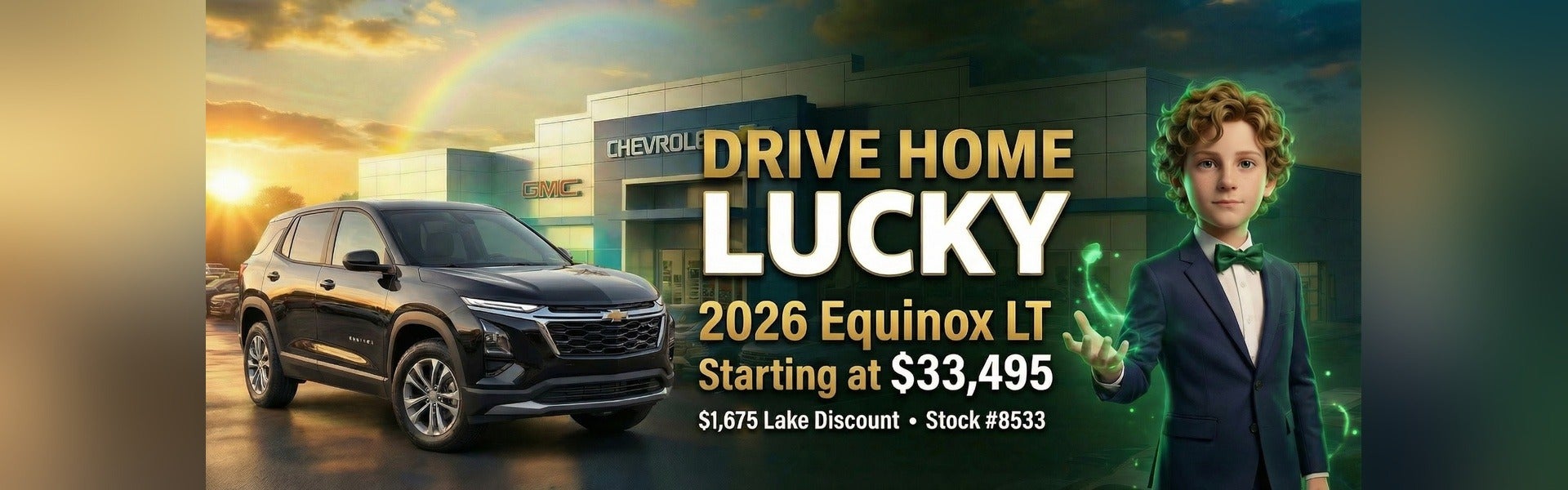 2026 Chevrolet Equinox LT - Starting at $33,495